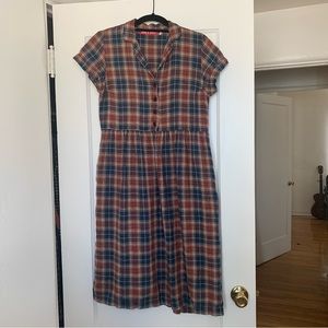 Pyne & Smith No. 30 in Margate Plaid Size S Small EUC